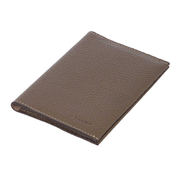 Bej Hakiki Deri Unisex Pasaportluk - S1PS00001657-B73 