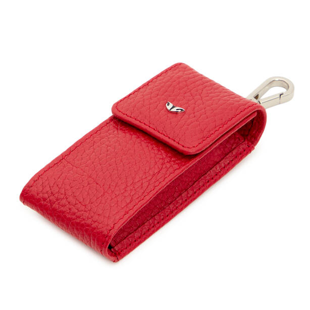 Kırmızı Deri Unisex Anahtarlık - S1AN00000095-B68