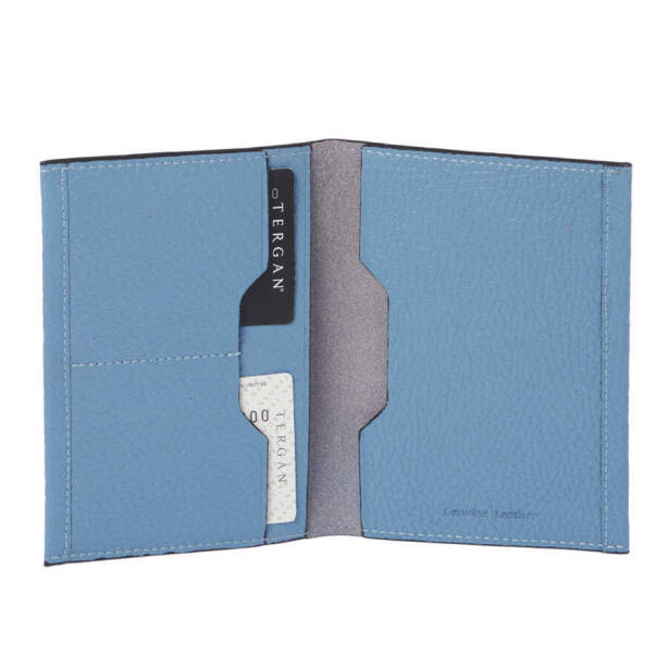 Mavi Hakiki Deri Unisex Pasaportluk - S1PS00001657-C43 - 2
