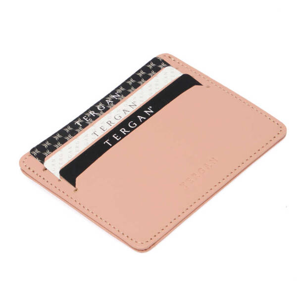 Pudra Hakiki Deri Unisex Kredi Kartlık - S1KK00001050-T40 - Tergan