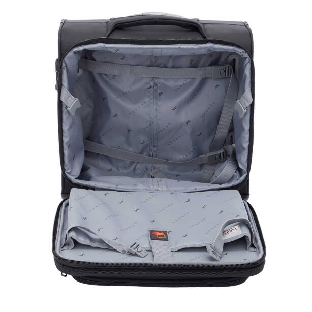 Siyah Tekstil Unisex Kabin Boy Valiz - S1SC00048116-D62 - Tergan