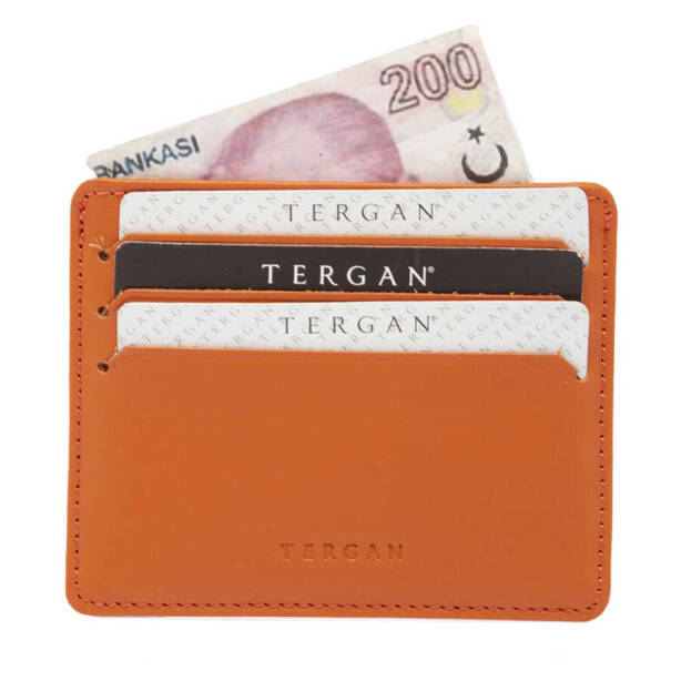 Taba Hakiki Deri Unisex Kredi Kartlık - S1KK00001050-T0K - Tergan